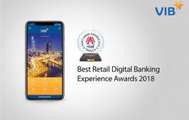 VIB nhận hai giải thưởng quốc tế uy tín về ngân hàng số